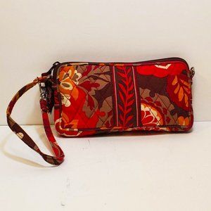 Vera Bradley Wristlet CARNABY Retired Pattern, Sma